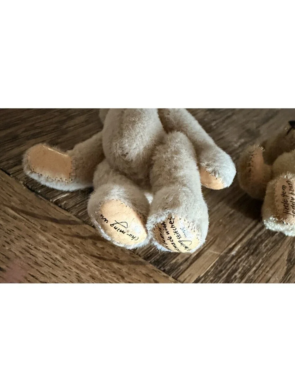 Little Gem Teddy Bear Two Of Them Vintage New